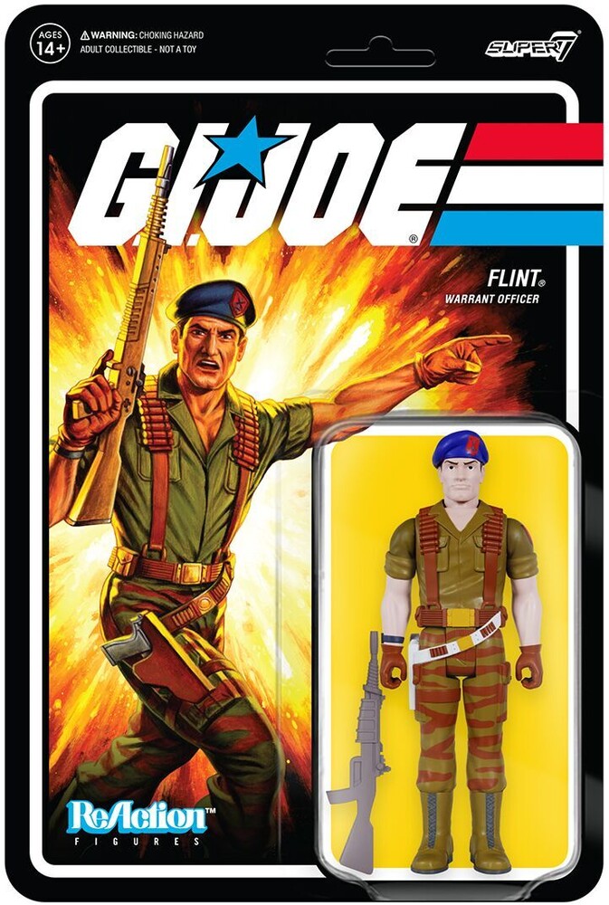 G.I. Joe Reaction Figures Wave 3 - Flint - G.I. Joe Reaction Figures Wave 3 - Flint (Afig)