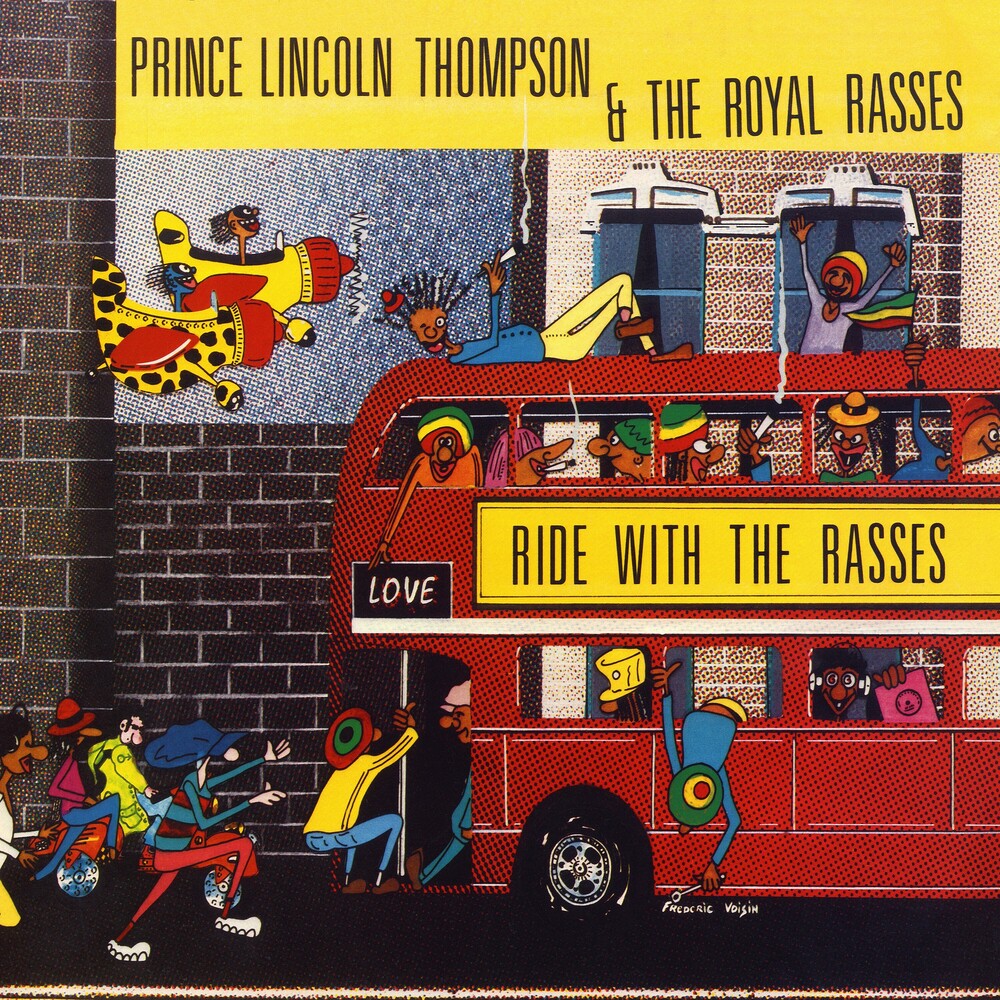 Prince Lincoln & The Royal Rasses - Ride With The Rasses [Colored Vinyl] (Red)