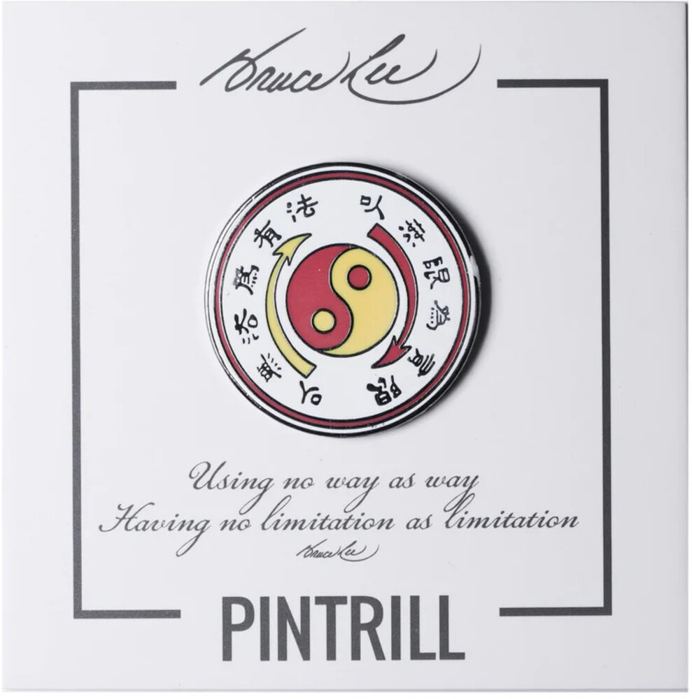 Pintrill - Bruce Lee Limitless Circle Enamel Pin (Clcb) (Pin)