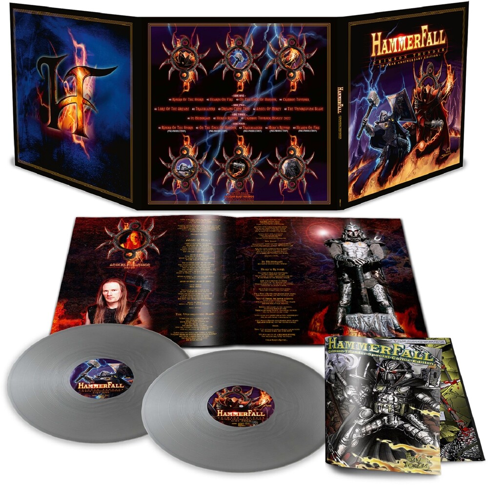 Hammerfall - Crimson Thunder - 20 Year Anniversary Ed. - Silver