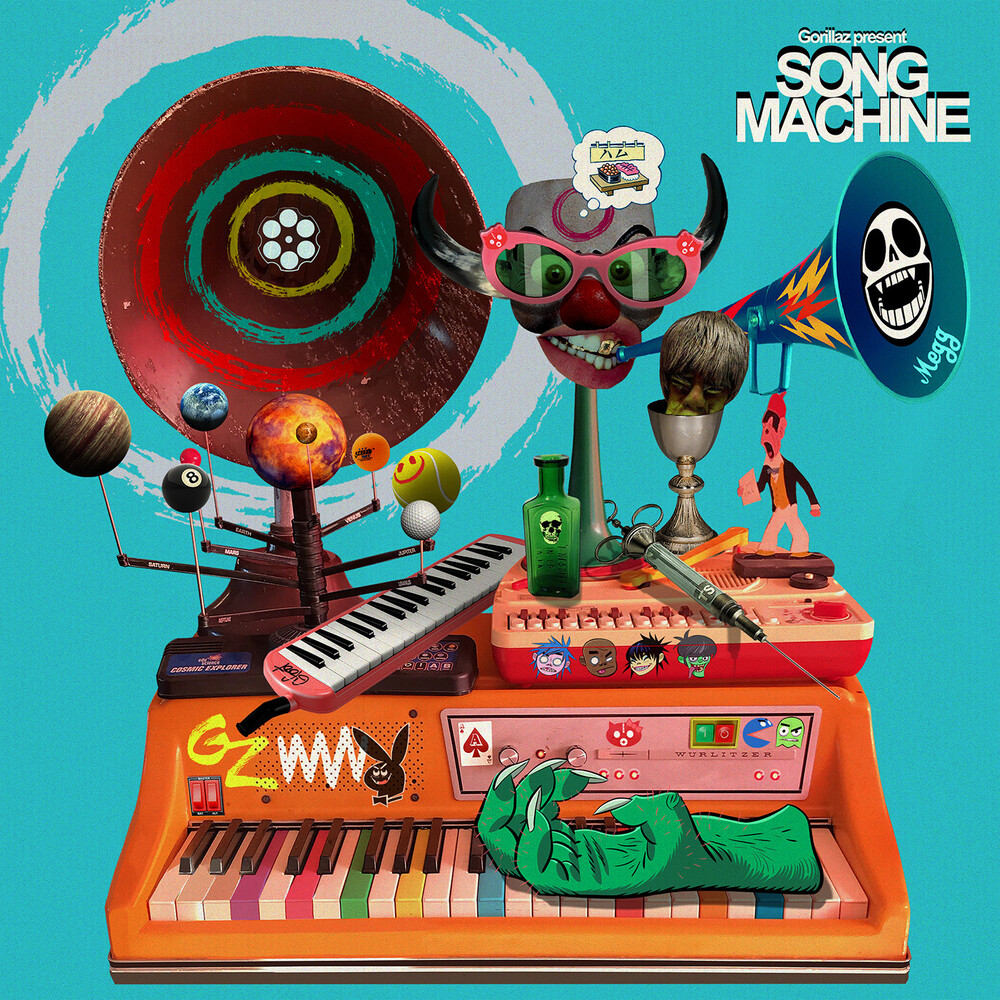 Gorillaz - Song Machine, Season One [Indie Exclusive Limited Edition Neon Orange LP]