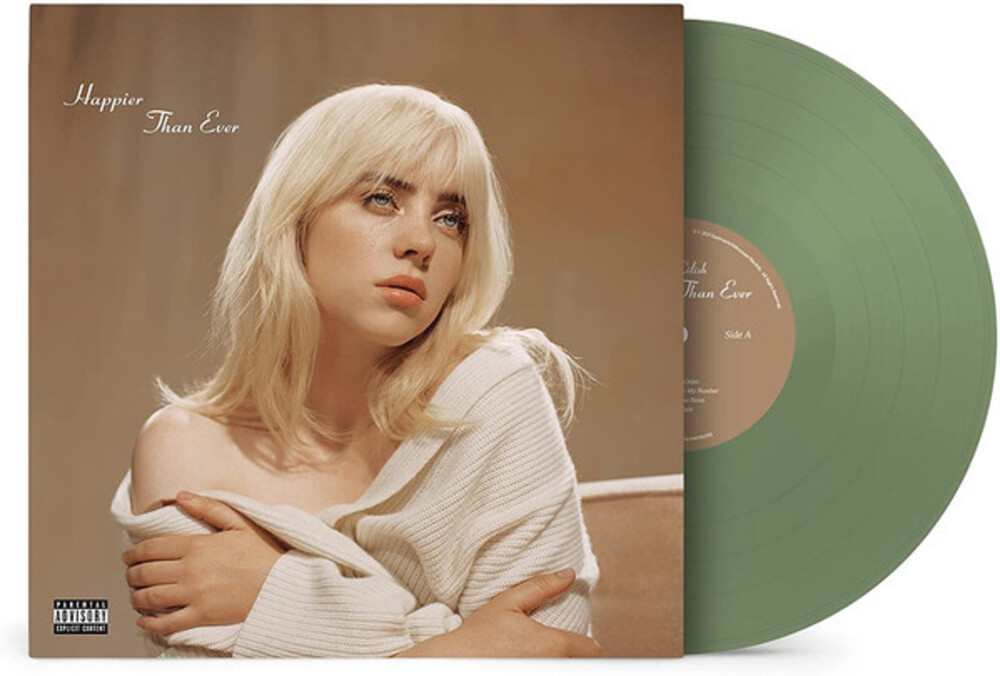 Billie Eilish - Happier Than Ever [Colored Vinyl] (Grn) [Limited Edition]