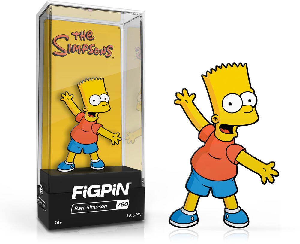 Figpin Simpsons Bart Simpson #760 - FiGPiN The Simpsons Bart Simpson #760