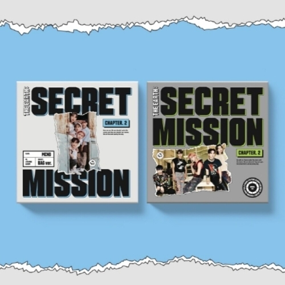 Mcnd - Earth: Secret Mission - Chapter 2 - Random Cover - incl. Photo Book, Sticker, ID Card, Selfie Photo Card, Figure Photo Card + Po