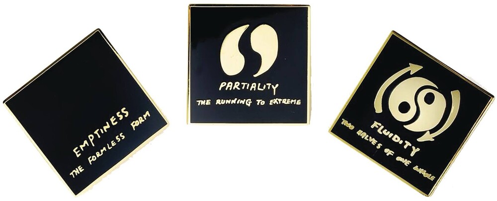 Pintrill - Bruce Lee The Three Stages Of Cultivation Pin Set