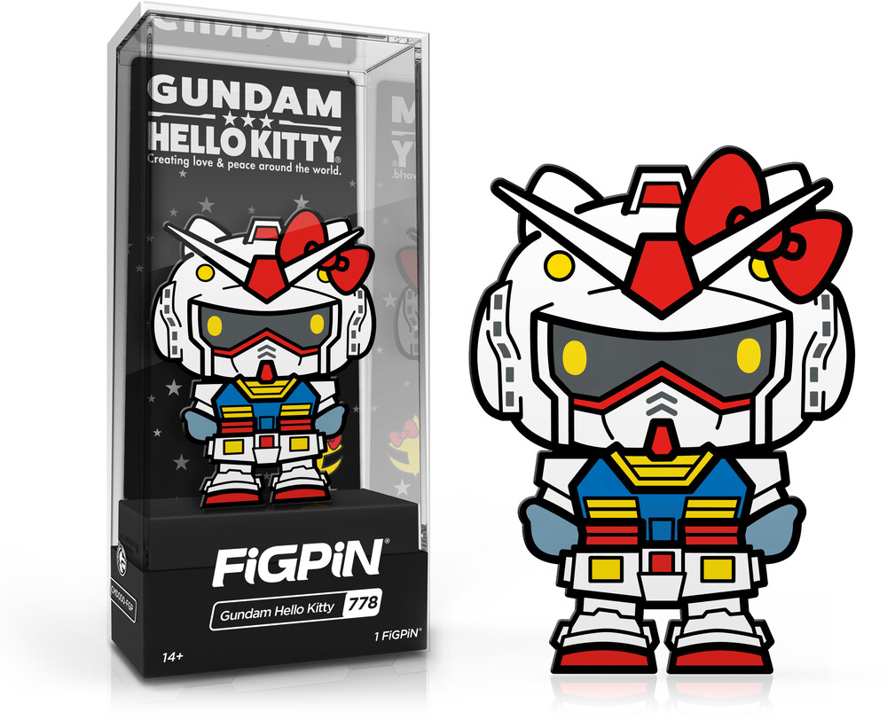 Figpin Gundam Hello Kitty Gundam Hello Kitty #778 - FiGPiN Gundam Hello Kitty Gundam Hello Kitty #778
