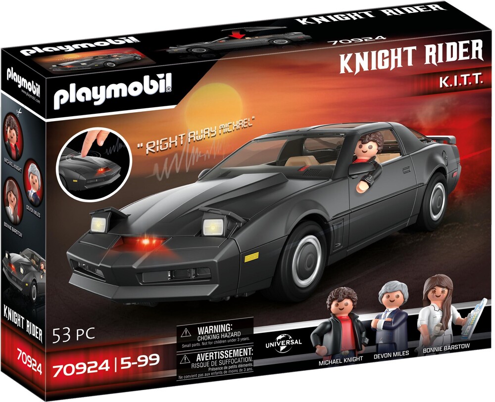 Playmobil - Knight Rider Kitt (Clcb) (Fig) (Tcar)