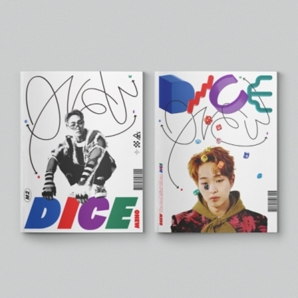 Onew - Dice - Random Cover - Photo Book Version - incl. Booklet, Sticker, Photocard + Special Card