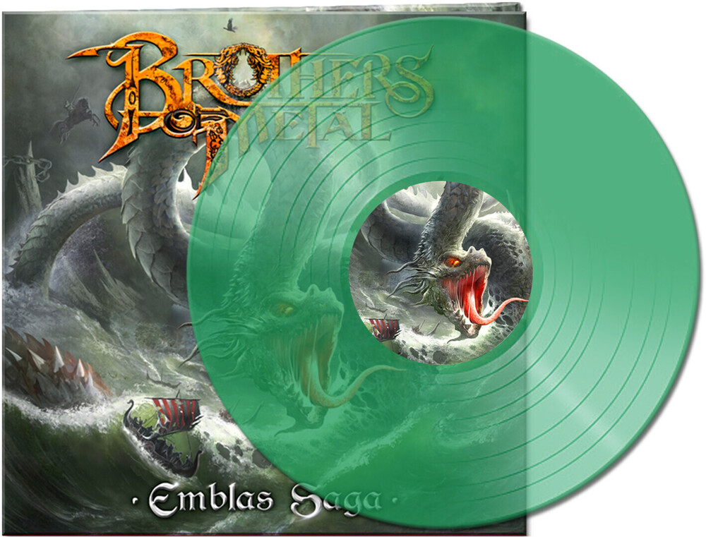 Brothers of Metal - Emblas Saga - Green [Clear Vinyl] (Grn)
