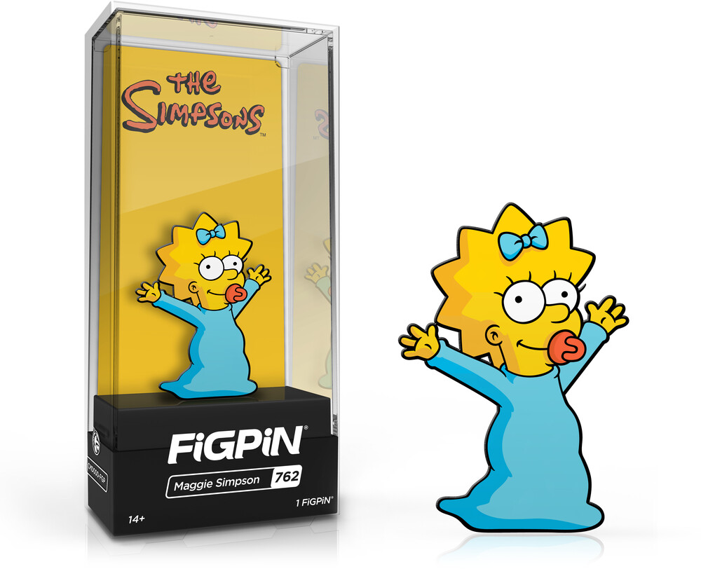 Figpin Simpsons Maggie Simpson #762 - FiGPiN The Simpsons Maggie Simpson #762