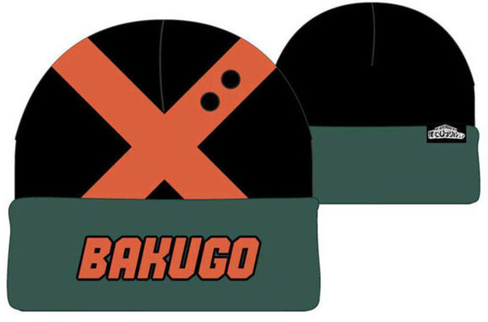 My Hero Academia Bakugo Built Up Beanie - My Hero Academia Bakugo Built Up Beanie (Hat)