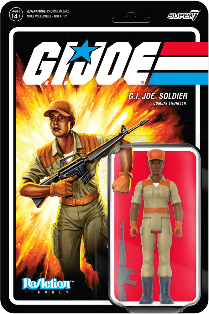 G.I. Joe Female Combat Engineer Short Hair (Brown) - G.I. Joe Female Combat Engineer Short Hair (Brown)