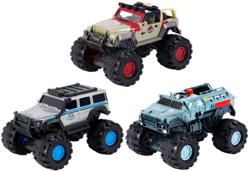 Matchbox Jurassic World - Mattel - Matchbox Jurassic World 1:24 Scale Trucks Assortment