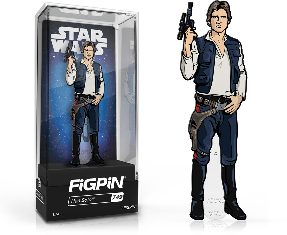 Figpin Star Wars a New Hope Han Solo #749 - FiGPiN Star Wars A New Hope Han Solo #749