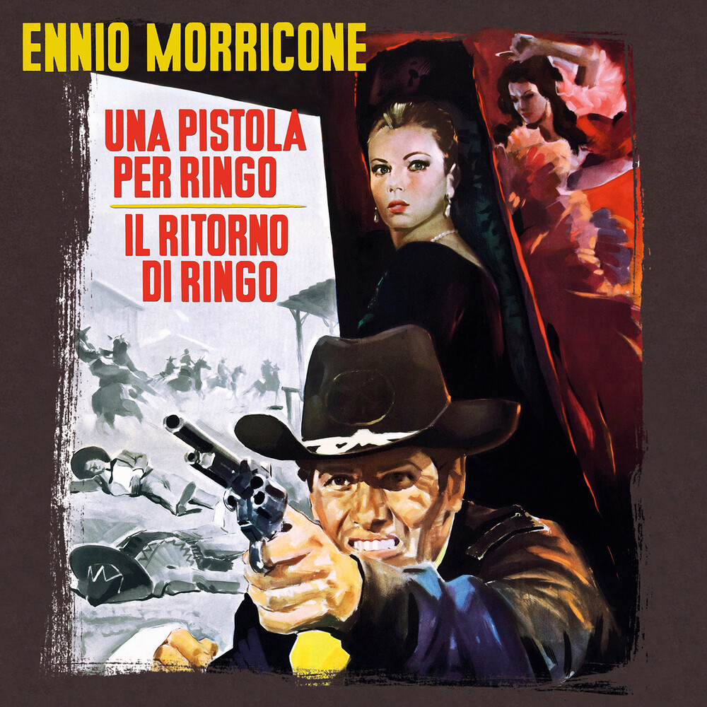 Ennio Morricone  (Colv) (Cvnl) (Red) (Iex) - Una Pistola Per Ringo (O.S.T.) [Indie Exclusive] (Clear Red)