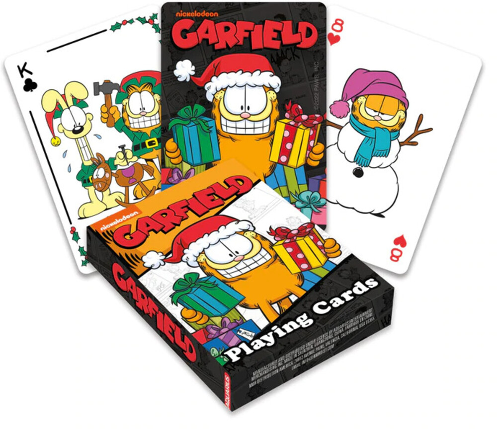 Garfield Christmas Playing Cards - Garfield Christmas Playing Cards (Clcb) (Crdg)