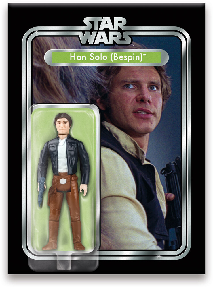 Star Wars Hans Solo Action Figure 2.5 X 3.5 Magnet - Star Wars Hans Solo Action Figure 2.5 X 3.5 Magnet