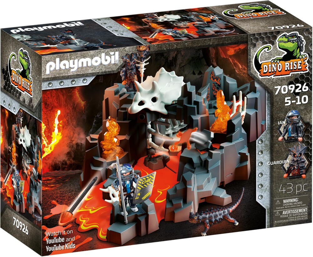 Playmobil - Dino Rise Guardian Of The Lava Mine
