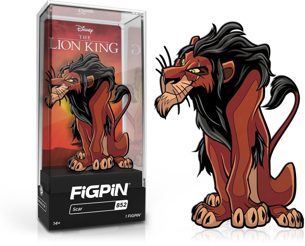 Figpin Disney the Lion King Scar #852 - FiGPiN Disney The Lion King Scar #852