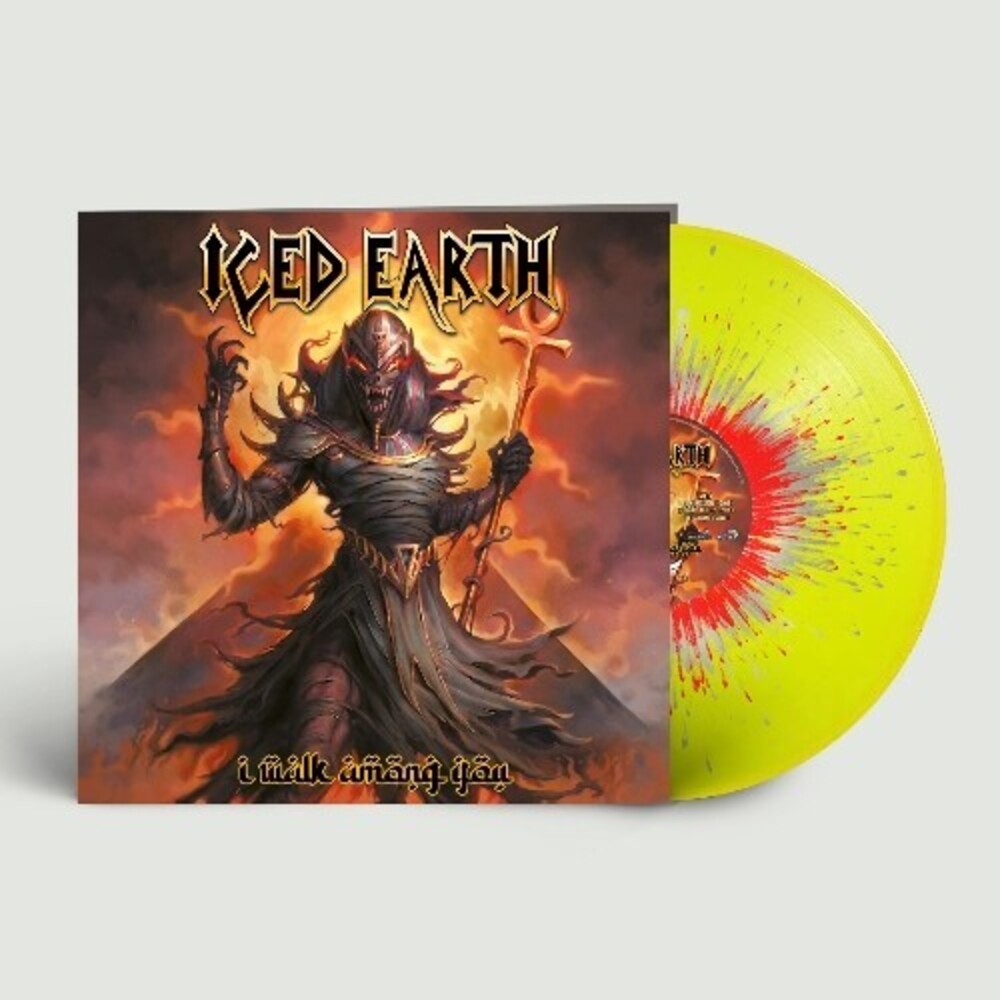 Iced Earth - I Walk Among You - Yellow/Red/Silver [Colored Vinyl] [Limited Edition]