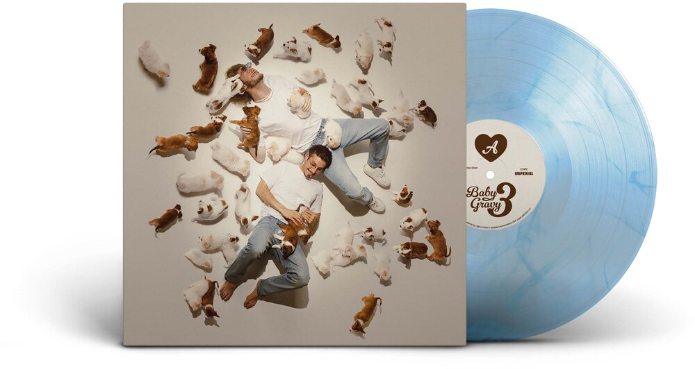 Yung Gravy, bbno$, BABY GRAVY - Baby Gravy 3 [Limited Edition Transparent Baby Blue LP]