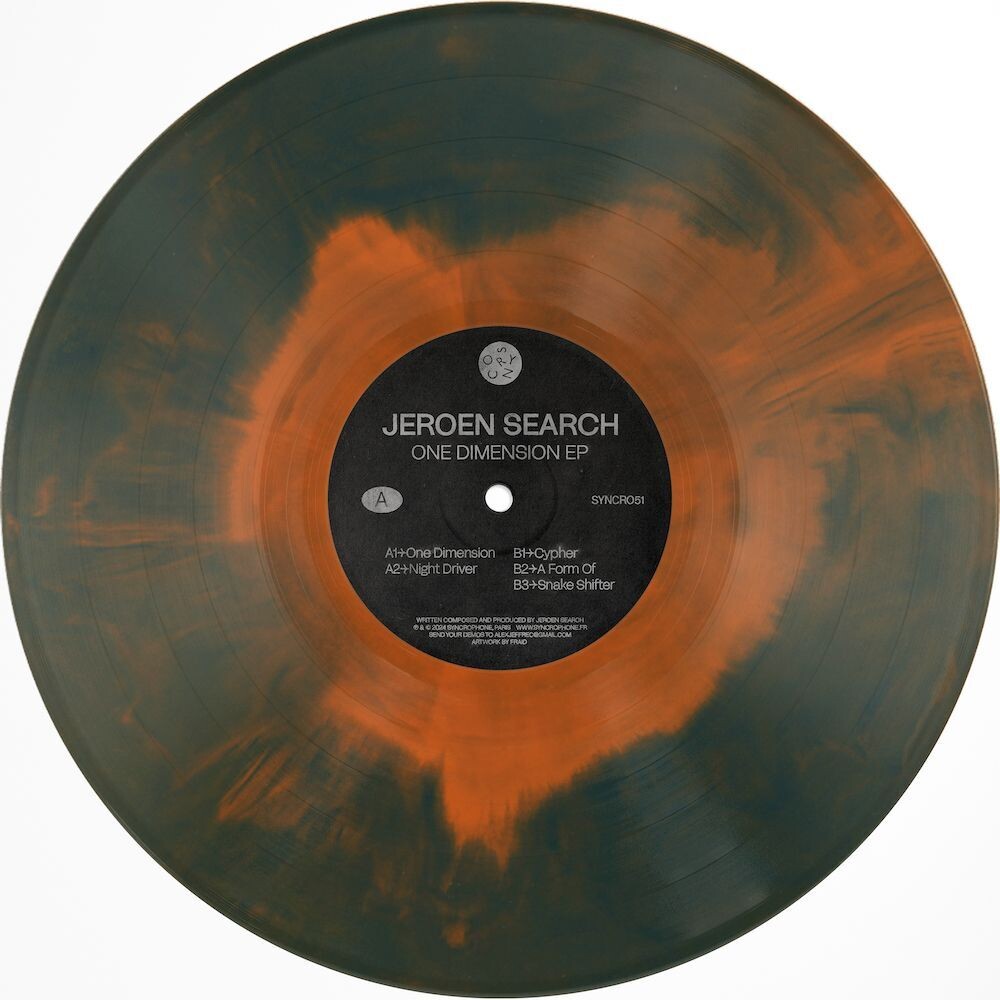 Jeroen Search - One Dimension [Colored Vinyl] (Ep)