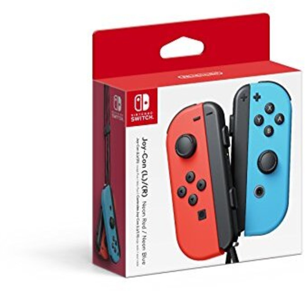 Swi Joy-Con (L/R): Neon Red/Neon Blue - Nintendo Joy-Con (L)/(R) - Neon Red/Neon Blue for Nintendo Switch