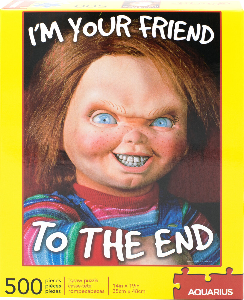 Chucky I'm Your Friend to the End 500 PC Puzzle - Chucky I'm Your Friend To The End 500 Pc Puzzle