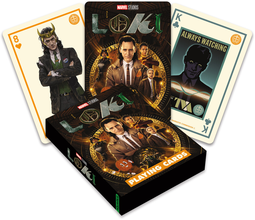 Marvel Comics Loki Playing Cards - Marvel Comics Loki Playing Cards (Clcb) (Crdg)