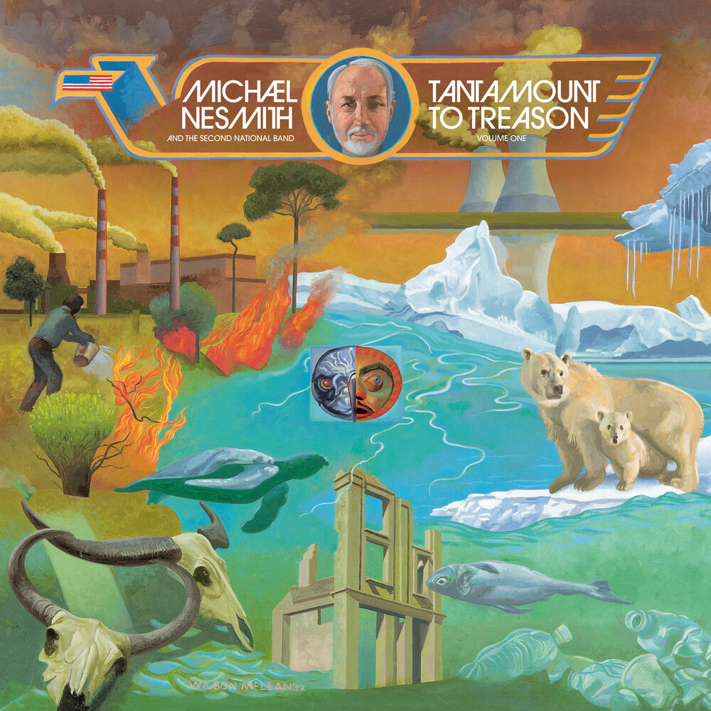 Michael Nesmith - Tantamount To Treason Vol 1: 50th Anniversary - 180gm Blue & White Splatter Vinyl