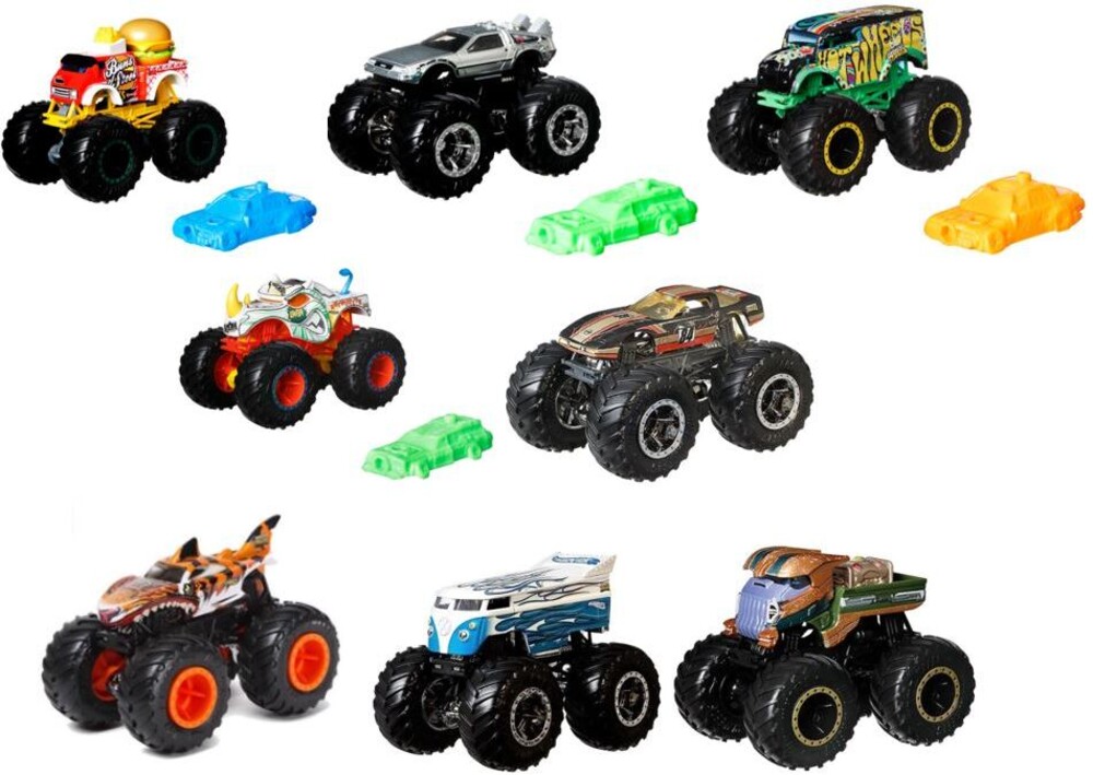 Hot Wheels - Hw Monster Trucks 1:64 Asrt (W/Toy) (Asso)