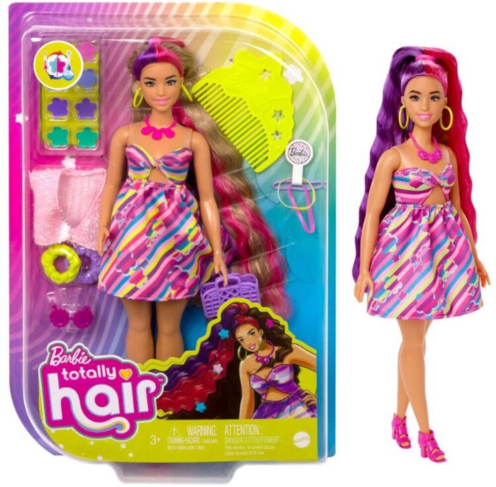 Barbie - Barbie Totally Hair Doll Flower Brunette (Papd)