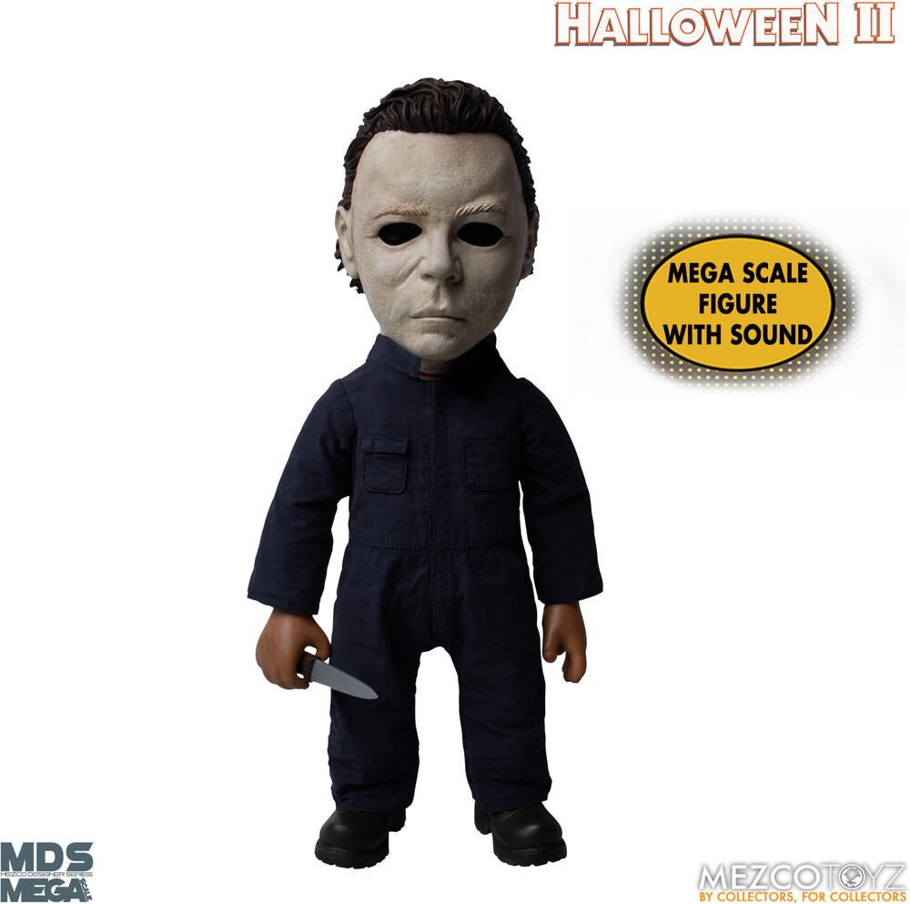 Halloween II (1981): Michael Myers with Sound - Mezco Designer Series - Mega Scale Halloween II (1981): Michael Myers with Sound