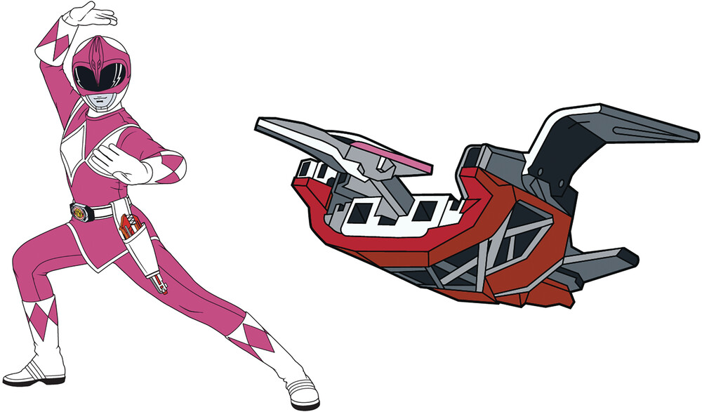 - Power Rangers Pink Ranger X Pterodactyl Zord Pin S