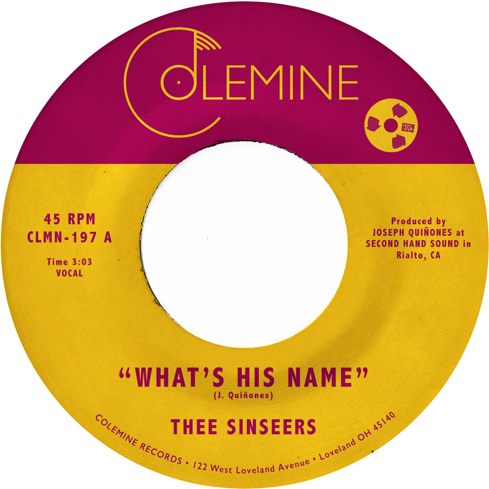 Thee Sinseers - What's His Name (Random [Colored Vinyl]