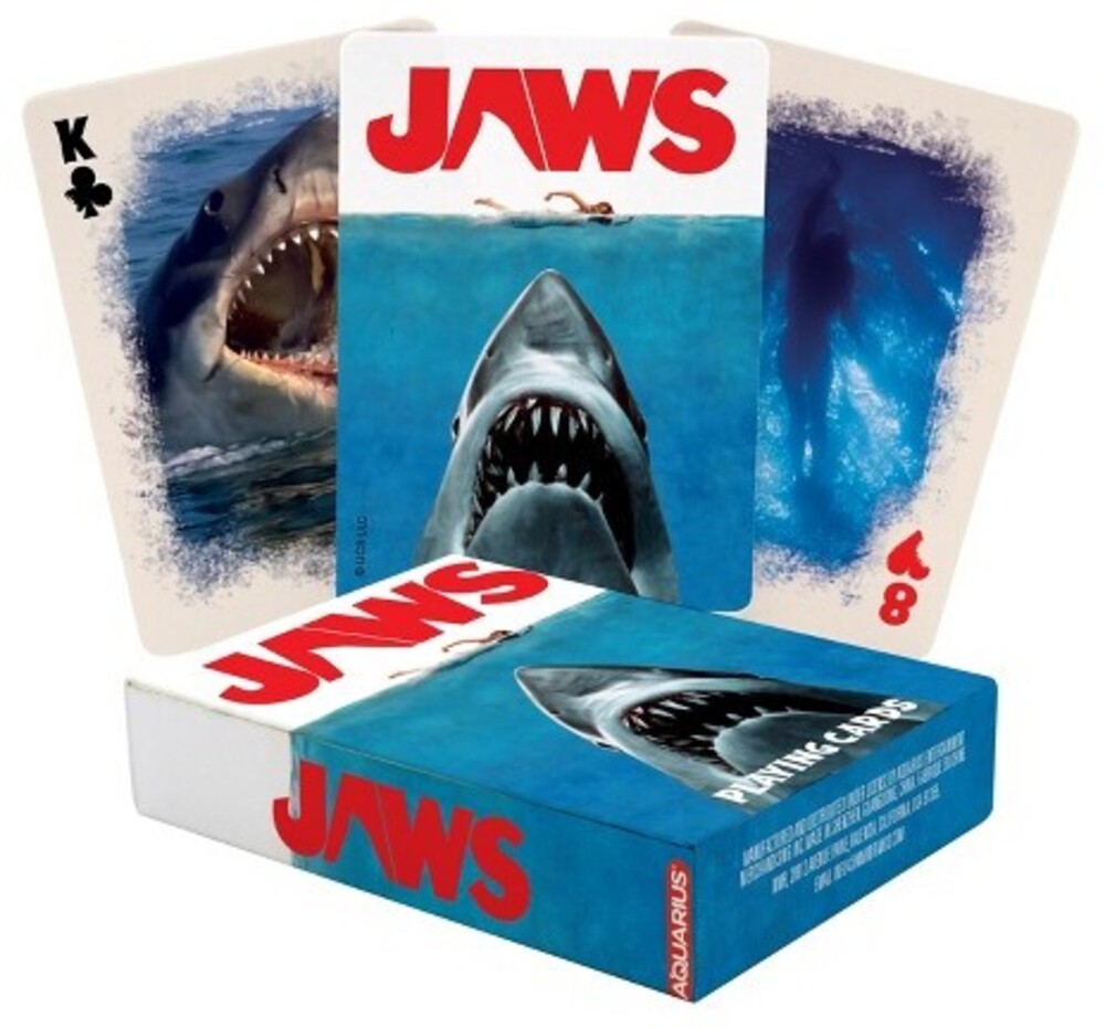 Jaws Movie Poster Playing Cards - Jaws Movie Poster Playing Cards (Clcb) (Crdg)