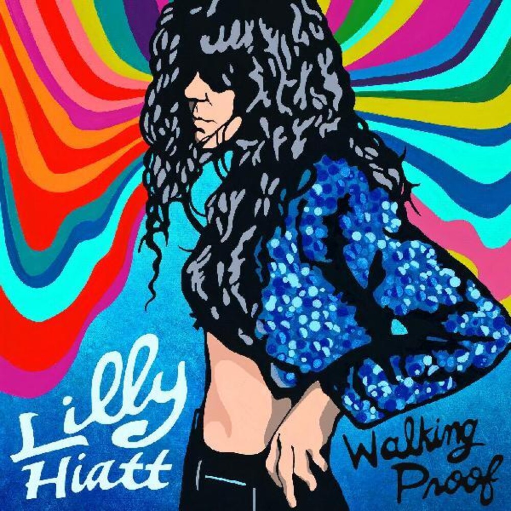 Lilly Hiatt - Walking Proof [Indie Exclusive Limited Edition Aqua Turquoise Vinyl, Color-Your-Own Cover LP]