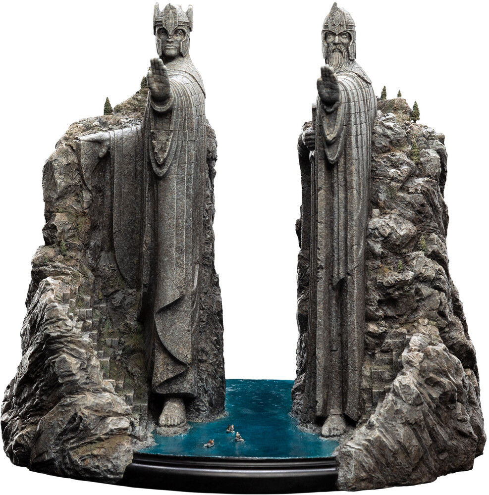 Limited Edition Polystone - Lord Of The Rings Trilogy The Argonath Environment