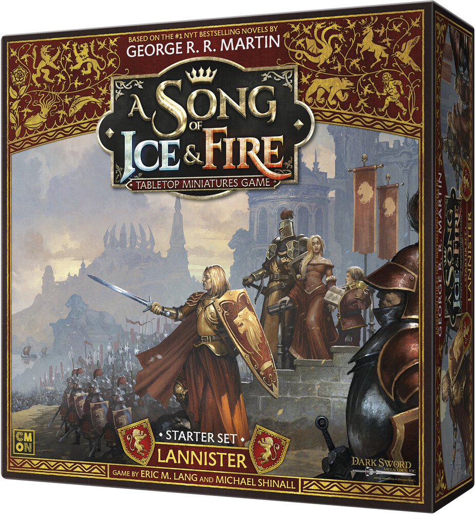 Song of Ice & Fire Mini Game Lannister Starter Set - Song Of Ice & Fire Mini Game Lannister Starter Set
