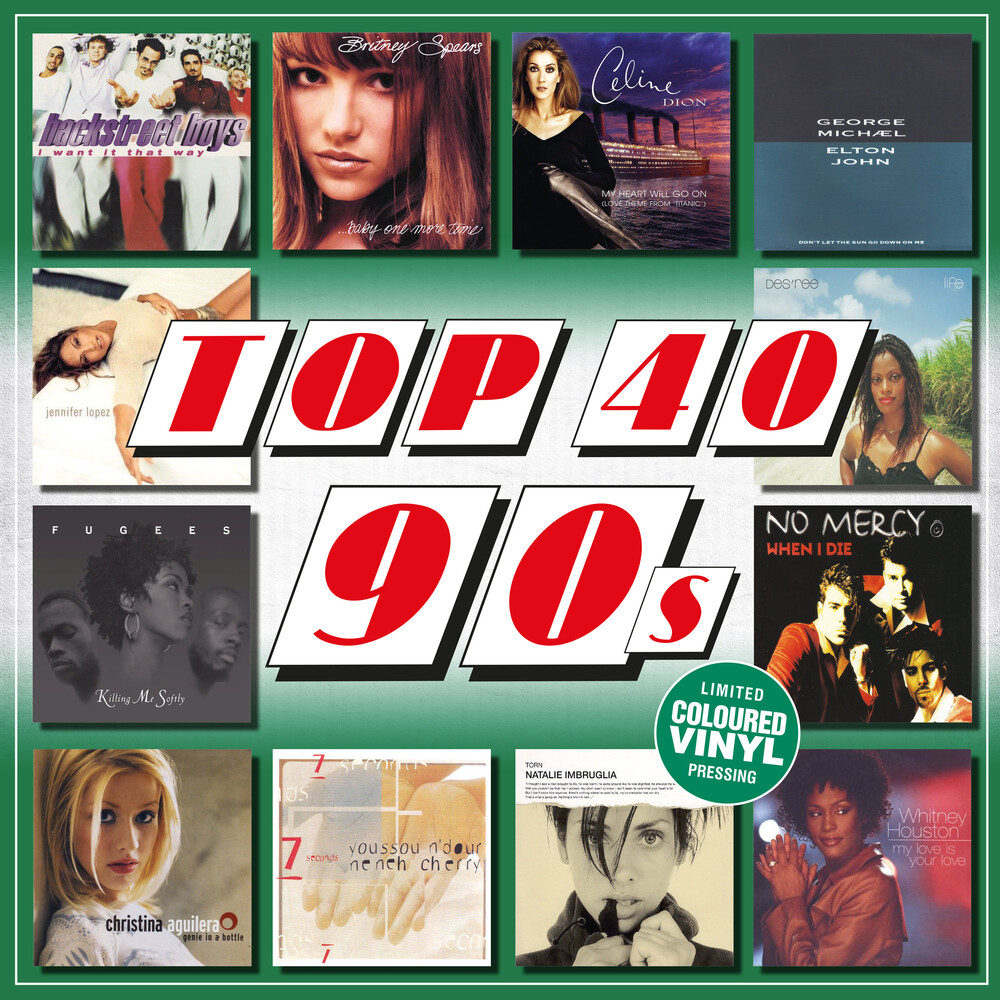Top 40 90s / Various - Top 40 90s / Various [Colored Vinyl] (Ofgv) (Spla) (Hol)