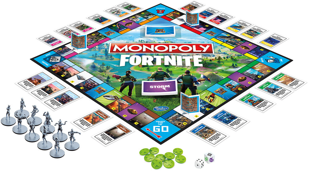 Monopoly Fortnite Collectors - Hasbro Gamming - Monopoly Fortnite Collectors