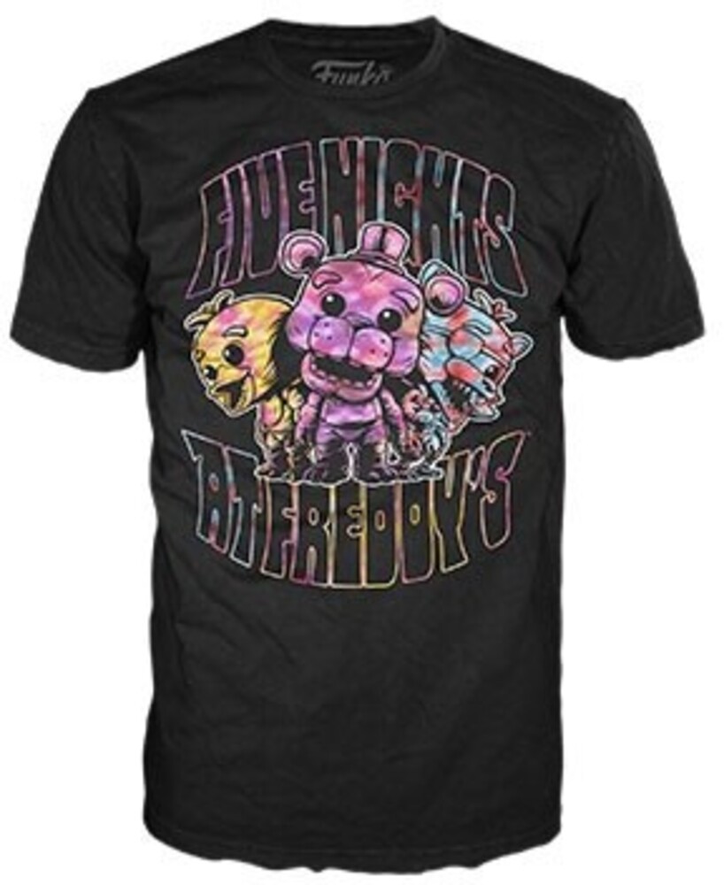 Funko Boxed Tee: - Five Nights At Freddy's- Summer Tie Dye- Xs (Vfig)