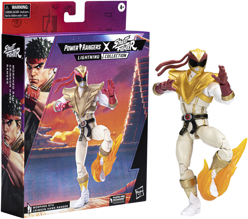 Prg Ko Accolon - Hasbro Collectibles - Power Rangers X Street Fighter Lightning Collection Morphed Ryu Crimson Hawk Ranger