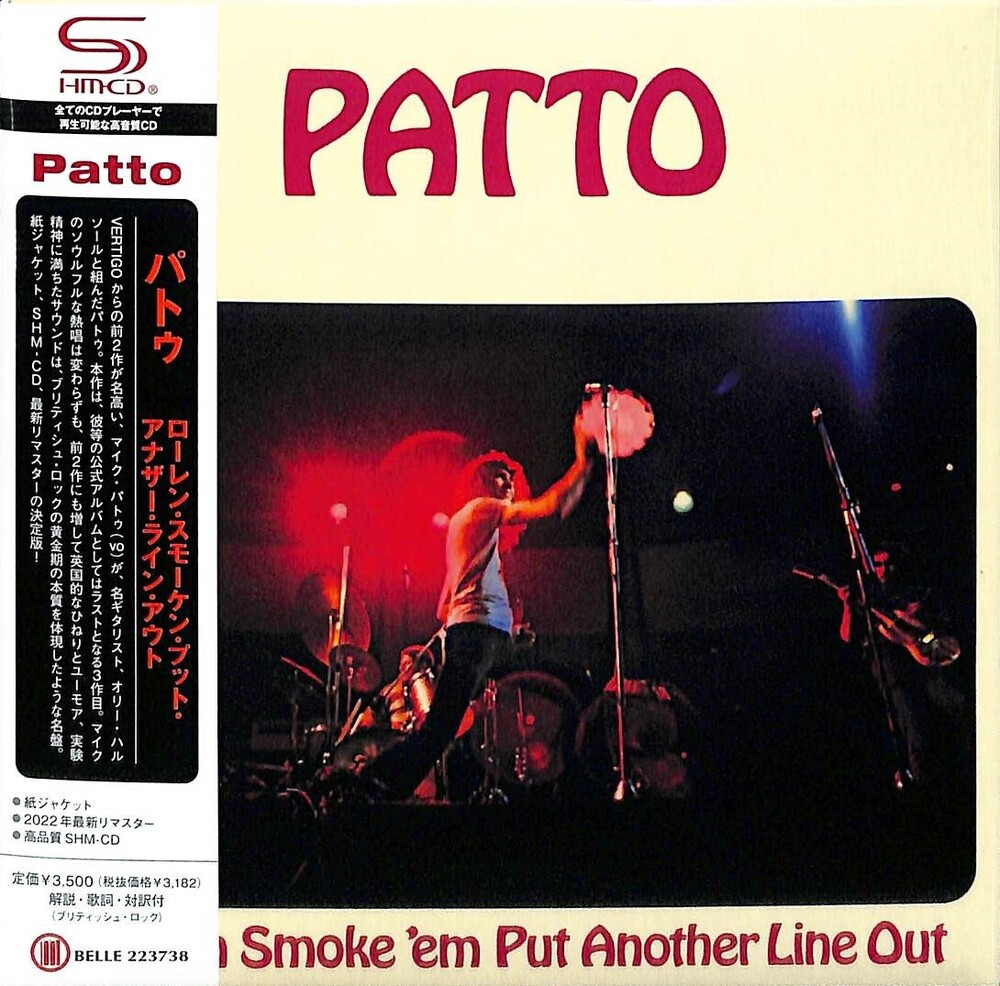 Patto - Roll Em Smoke Em Put Another Line Out (Jmlp) (Shm)