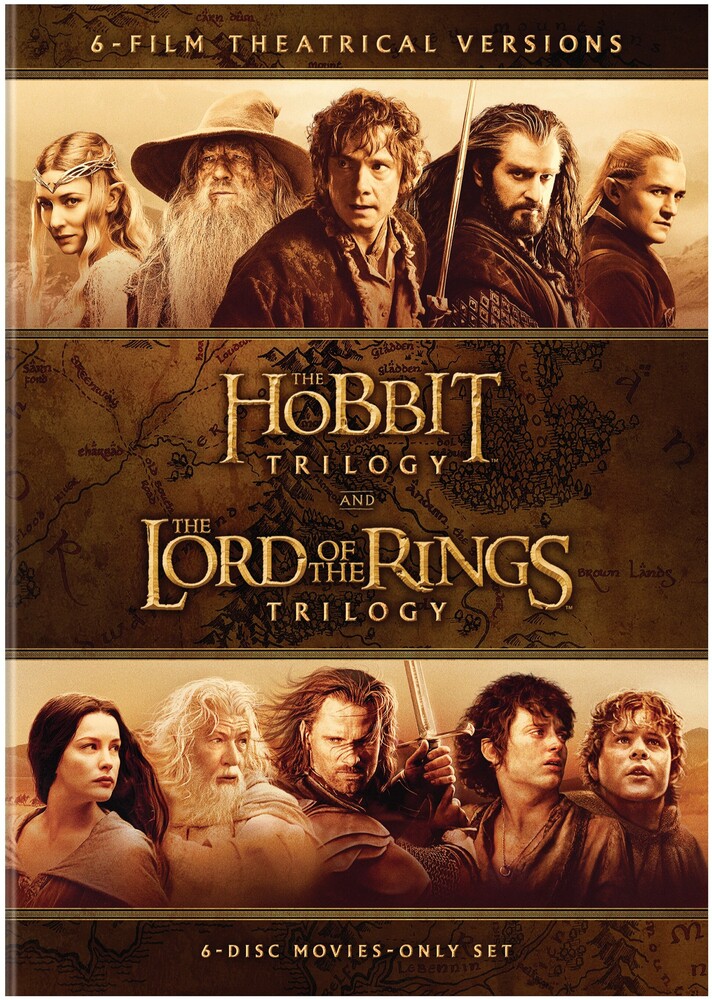 Lord Of The Rings - The Hobbit Trilogy / The Lord of the Rings Trilogy: 6-Film Theatrical Versions