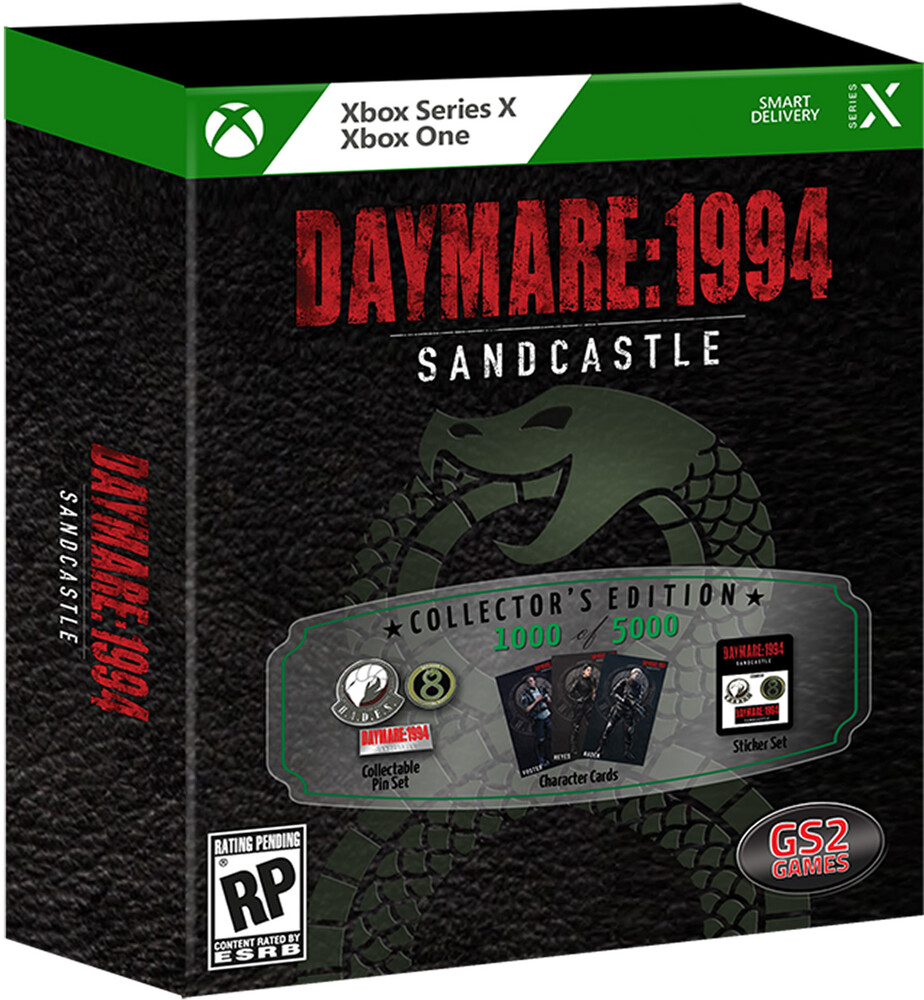 Xb1/Xbx Daymare: 1994 - Sandcastle Collector's Ed - Xb1/Xbx Daymare: 1994 - Sandcastle Collector's Ed