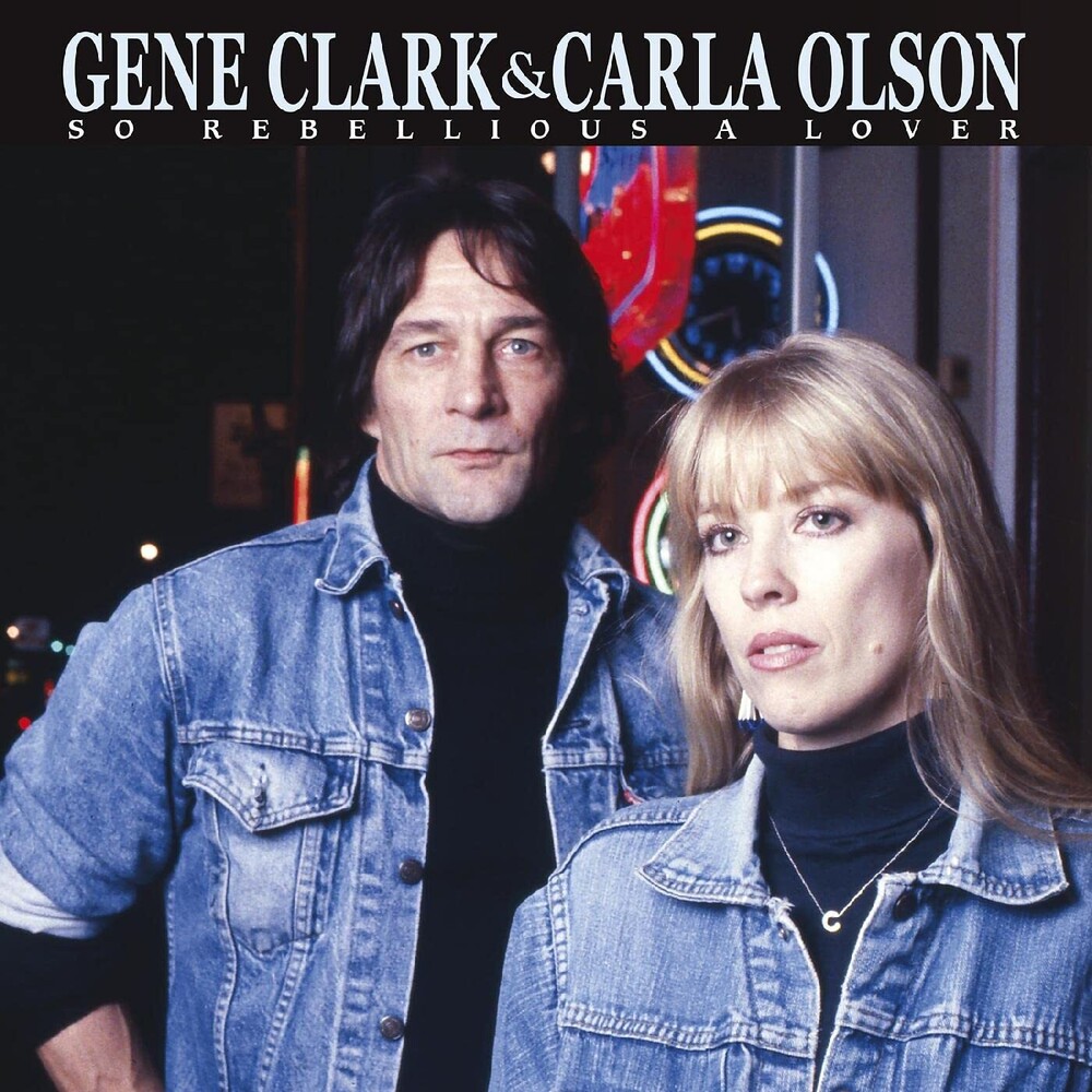 Gene Clark  / Olson,Carla - So Rebellious A Lover (Blue) [Colored Vinyl] (Gate) [180 Gram]