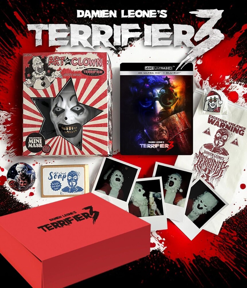 Terrifier 3 (Steelbook) Releases | Vintage Vinyl