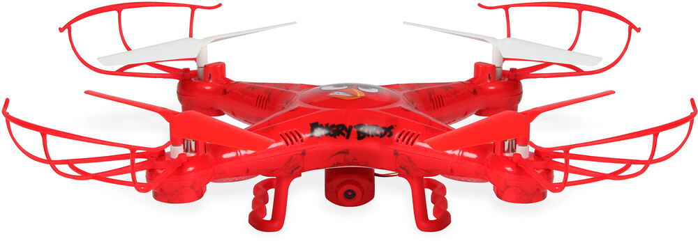 Rc Drone - Angry Birds Movie Squawk: Copter RED Camera Drone 2.4GHz 4.5ch Picture/Video Camera RC Quadcopter (Angry Birds)