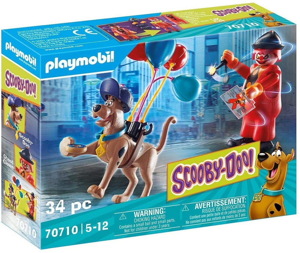 Playmobil - Scooby Doo Adventure With Ghost Clown (Fig)
